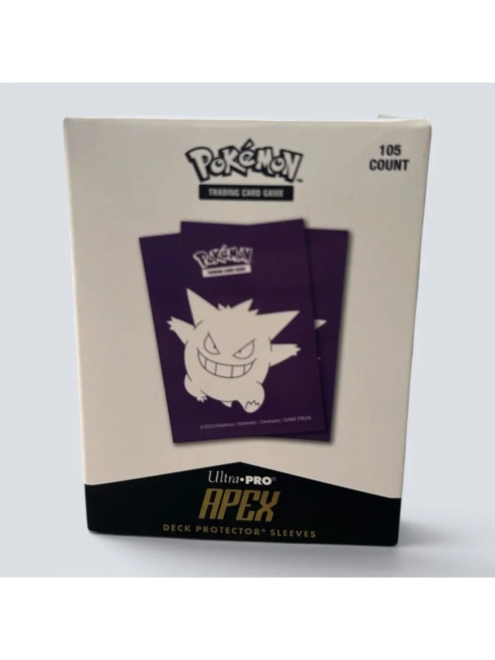 Ultra Pro Apex Deck Protector Sleeves Pokemon Gengar 105 CT